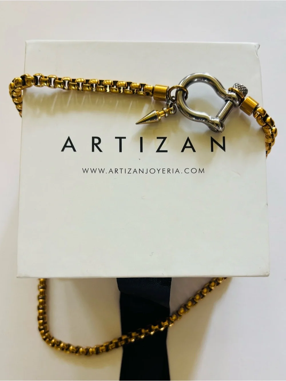 Artizan Joyeria Herradura Mix Necklace Silver Clasp Women’s Jewelry Stainless